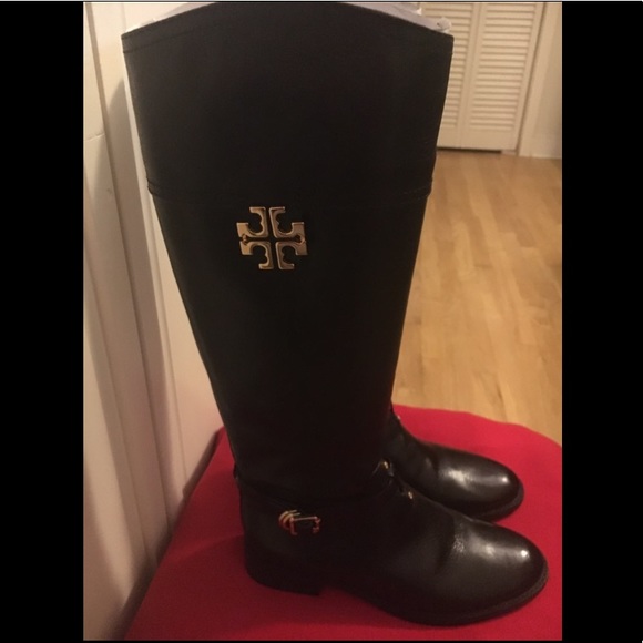 TORY BURCH “LIKE NEW” ELOISE RIDIND BOOT - Picture 4 of 8